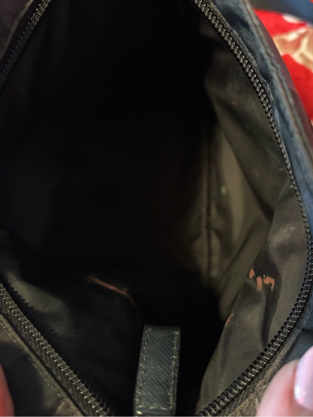 Prada Black & Gray Camo Nylon Messenger Crossbody - Picture 5 of 7